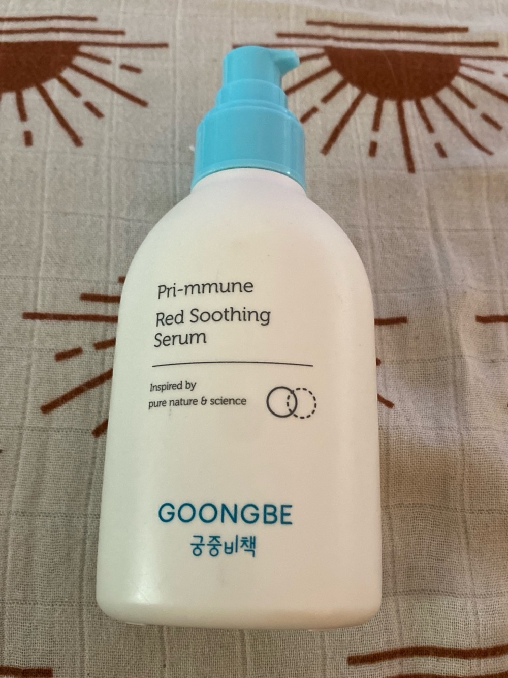 Pri-mmune Red Soothing Serum – White with Blue Pump